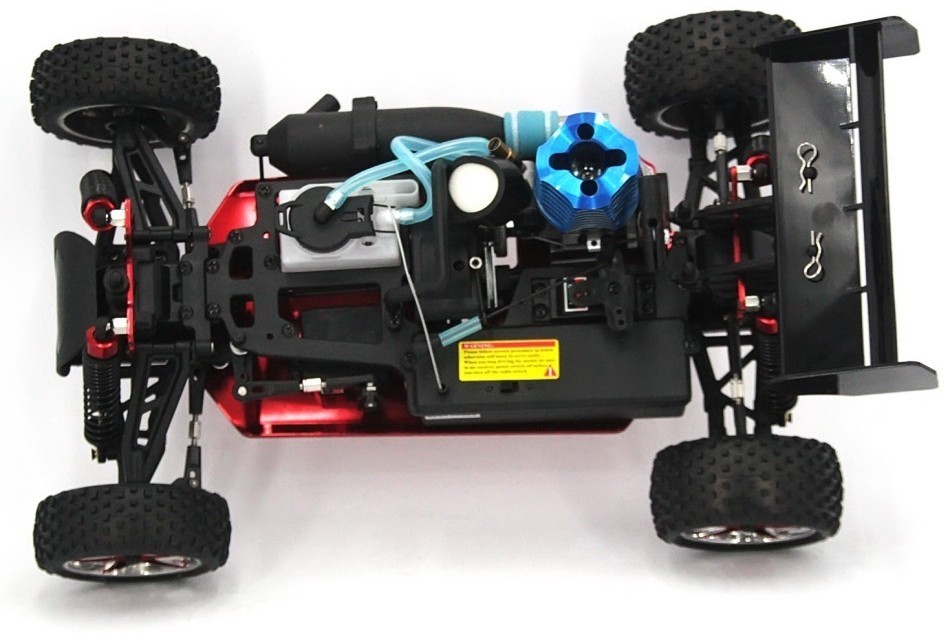 Радиоуправляемая багги HSP BackWash с ДВС Nitro 4WD 1:10 2.4G (94166-STS01)