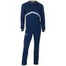 Тренировочный костюм детский JCS-4201-091, хлопок, темно-синий/белый (432011)