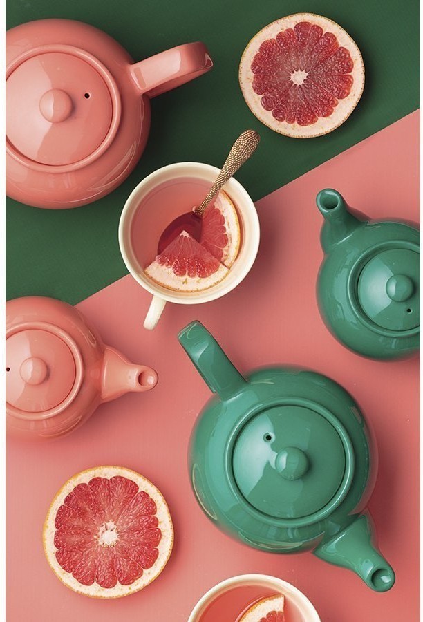 Чайник заварочный bright colours 1,1 л фламинго (69323)