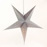 Светильник подвесной star с кабелем 3,5 м и патроном под лампочку e14, 60 см., серебристый (63448)