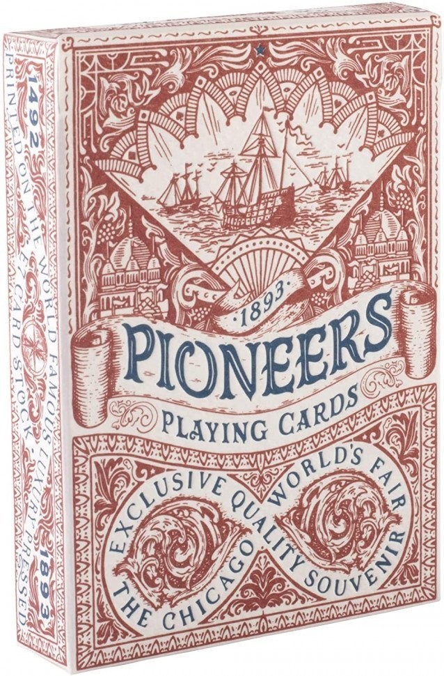 Карты "Ellusionist Pioners red" (64406)