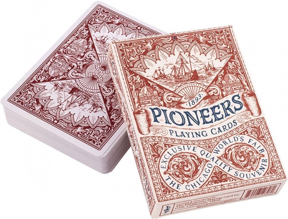 Карты "Ellusionist Pioners red" (64406)