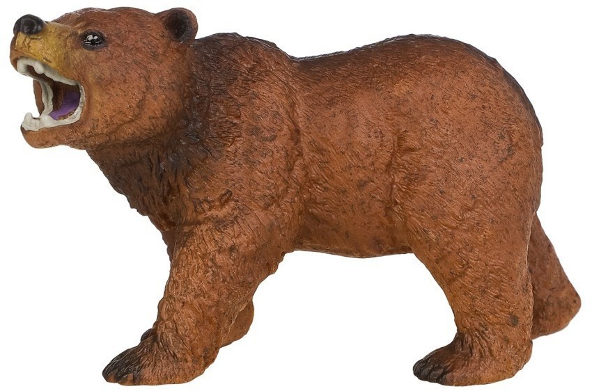 Набор фигурок животных серии "Мир диких животных": гиена, антилопа, бородавочник, белка, медведь с медвежонком (набор из 6 фигурок) (MM211-221)