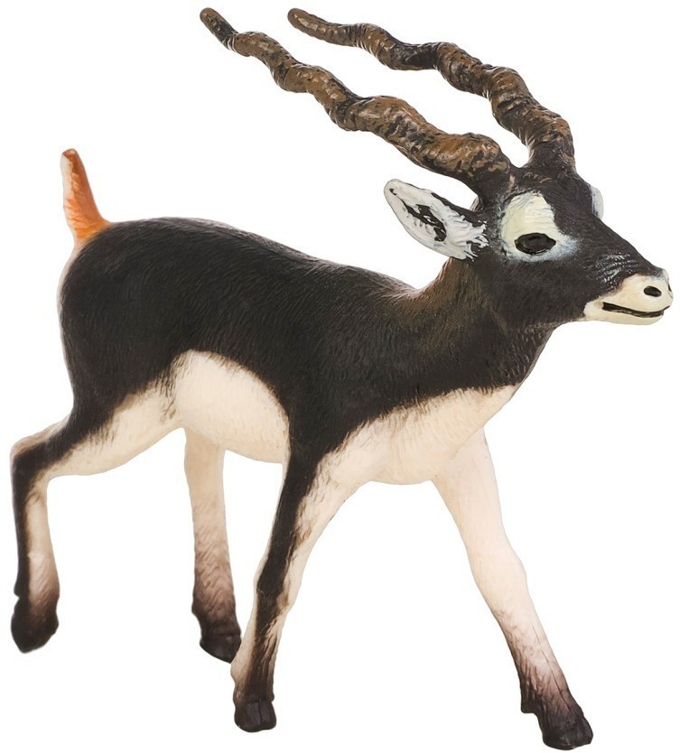 Набор фигурок животных серии "Мир диких животных": гиена, антилопа, бородавочник, белка, медведь с медвежонком (набор из 6 фигурок) (MM211-221)