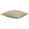 Набор наволочек из стираного перкаля бежево-серого цвета из коллекции essential, 70х70 см (77742)