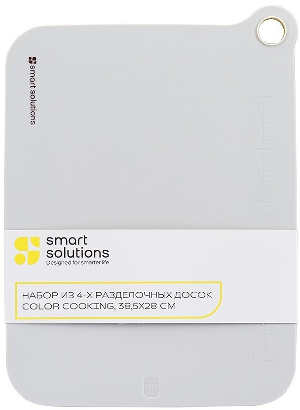 Набор из 4-х разделочных досок color cooking, 38,5х28 см (76791)