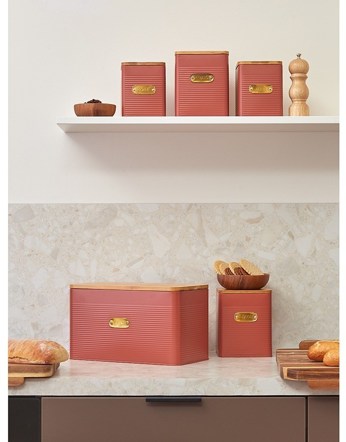 Банка для хранения соли irmel, 1,7 л, терракота (78689)