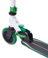 Самокат 2-колесный Rebel 125 мм, белый/зеленый (2022949)