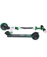 Самокат 2-колесный Rebel 125 мм, белый/зеленый (2022949)