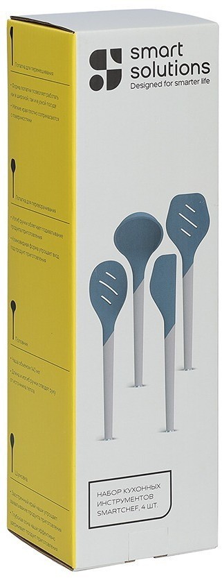 Набор кухонных инструментов smartchef, 4 шт. (76682)