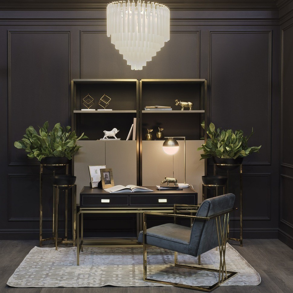 Светильник потолочный матовое стекло d63*63см (TT-00000517)