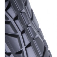 Ролик массажный FA-509 высокая жесткость, 33x13,5 cм, черный/оранжевый (1041694)