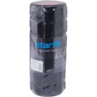 Ролик массажный FA-509 высокая жесткость, 33x13,5 cм, черный/оранжевый (1041694)