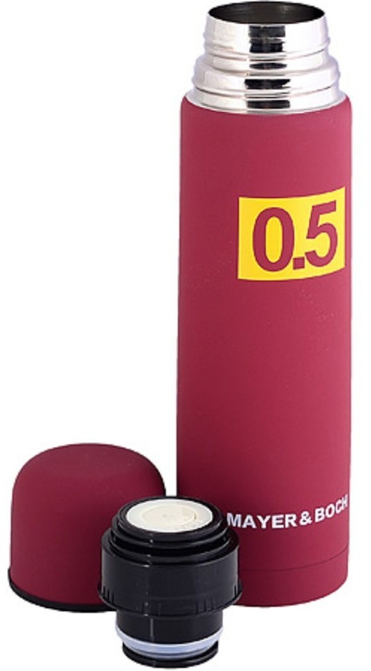 Термос 0,5л нерж/сталь, красный Mayer&Boch (31484)