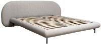 Кровать Sicilia без мех.,букле бежевая Orso BEG 240*220*87см (TT-00015426)