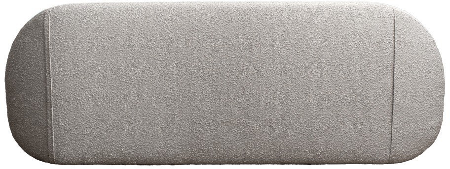 Кровать Sicilia без мех.,букле бежевая Orso BEG 240*220*87см (TT-00015426)