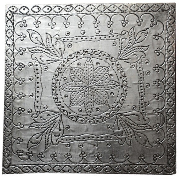 Шкатулка TR-AM432, дерево, металл, Antique silver, ROOMERS FURNITURE