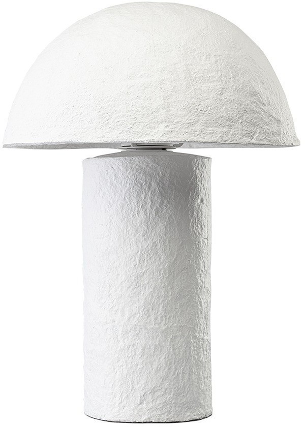 Лампа настольная texture sleek, D32x42 см, белая (77943)