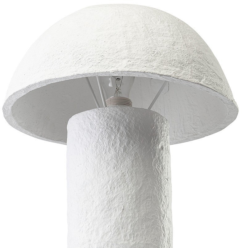 Лампа настольная texture sleek, D32x42 см, белая (77943)