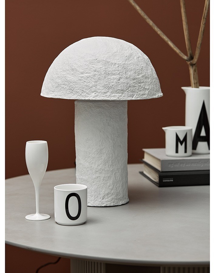 Лампа настольная texture sleek, D32x42 см, белая (77943)