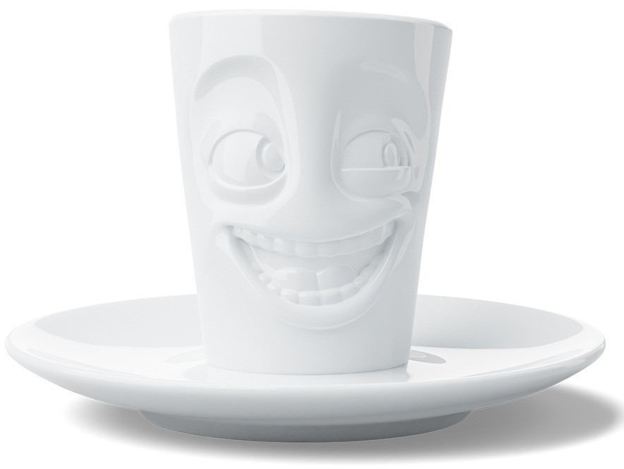 Кофейная пара joking, 80 мл, белая (78665)