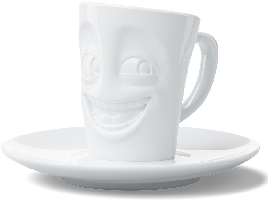 Кофейная пара joking, 80 мл, белая (78665)