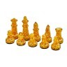 Шахматные фигуры из янтаря мини для доски 25*25 из янтаря (30100)