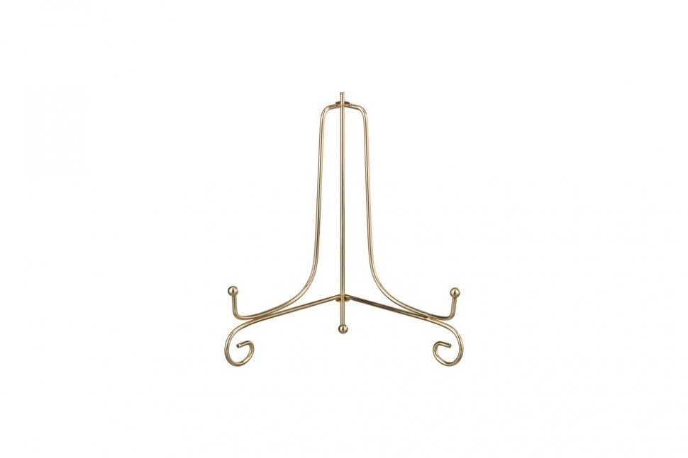 Комплект подставок для тарелок из 5 шт. 25*15 см. высота=22 см. цвет - золото Lefard (244-105)