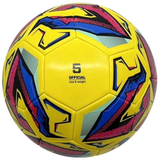 Мяч футбольный JOGEL Intro №5, желтый (2118785)