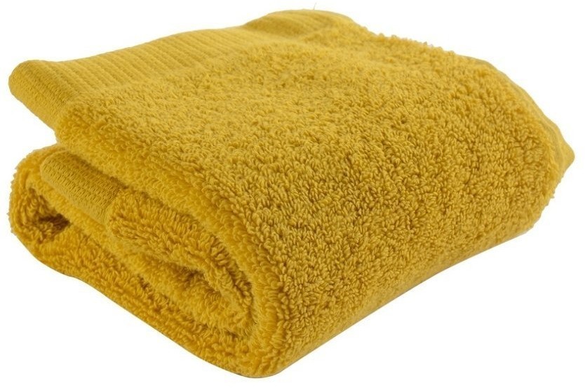 Полотенце для лица горчичного цвета из коллекции essential, 30х30 см (70640)