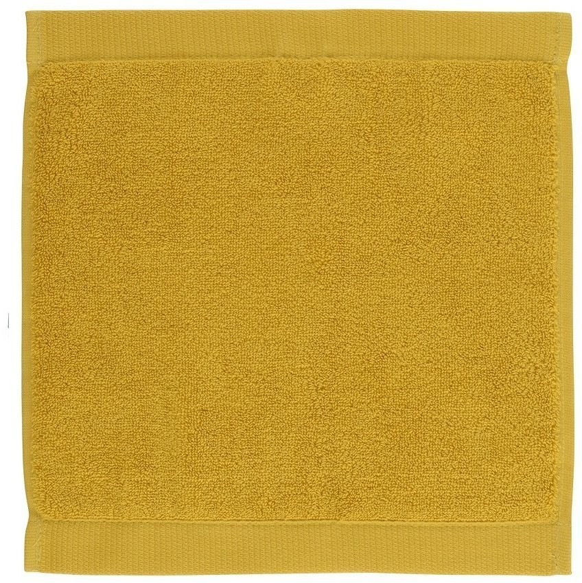 Полотенце для лица горчичного цвета из коллекции essential, 30х30 см (70640)