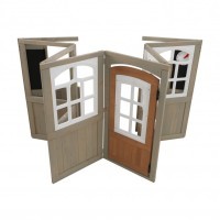 Детский уличный дом из дерев &quot;Бунгало у океана&quot; (20147_KE)