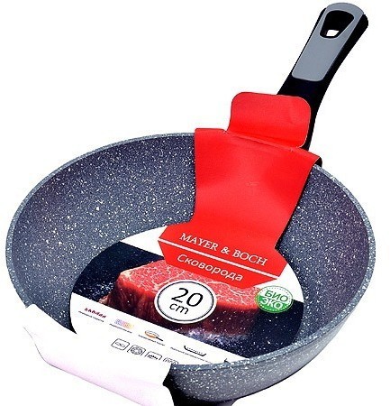 Сковорода 20 см со съемной ручкой MAYER BOCH (40408)
