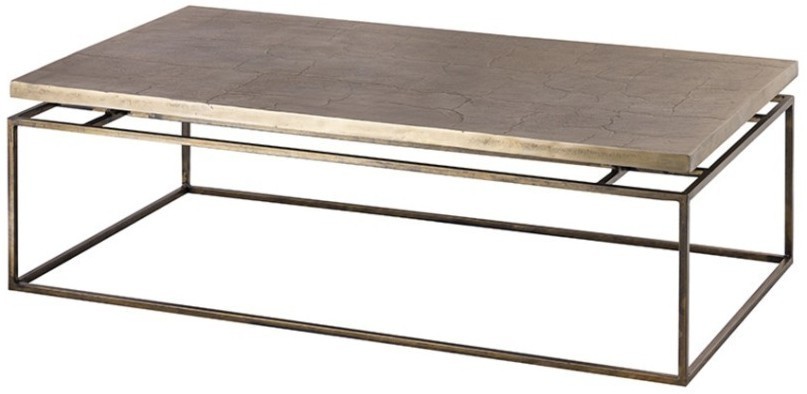 Стол 26992-134, металл, brass antique, ROOMERS FURNITURE