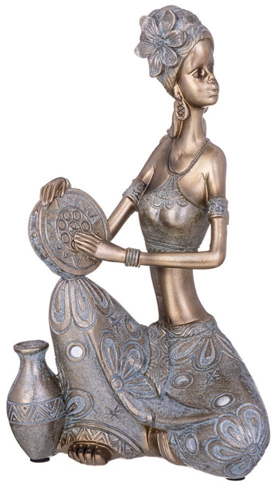 Фигурка "африканка" 14*9*22,5 см Lefard (79-213)