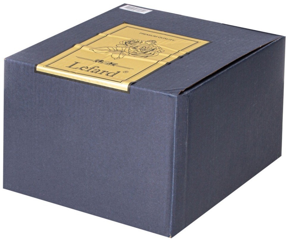 Блюдо с крышкой "bohema" amber диаметр=17 см высота=15,5 см Lefard (195-224)