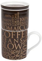 Кружка &quot;Кофе на одного 100% темно-коричневый&quot; 11 5 618 2027