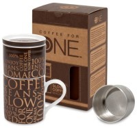 Кружка &quot;Кофе на одного 100% темно-коричневый&quot; 11 5 618 2027