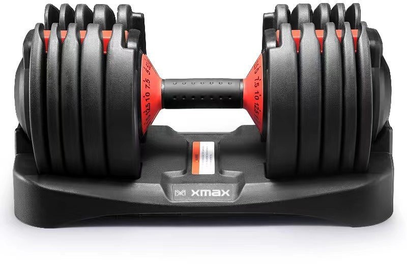 Гантель XMAX разборная регулируемая для силовых тренировок, от 2 кг до 24 кг (XM-24)