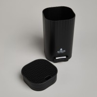 Подставка для ножей agness с точильным камнем 13,6*14,6*23 см (907-321)