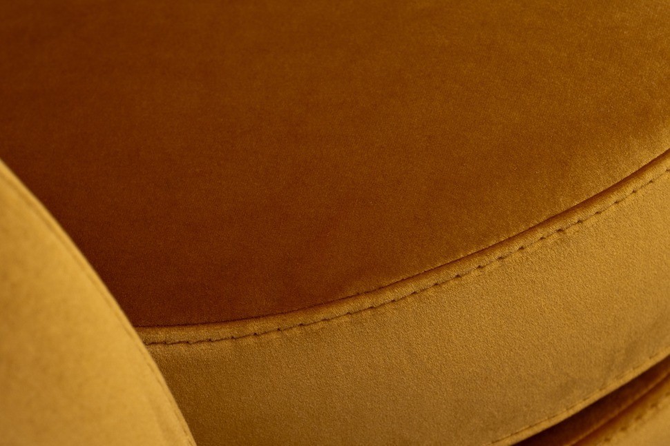 Кресло Napoli вращающееся, велюр принт Pad31+Latt ORANG 76*76*76см (TT-00016170)