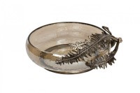 Чаша декоративная &quot;Папоротники&quot; бол. d.25,5*11.5см (TT-00005196)