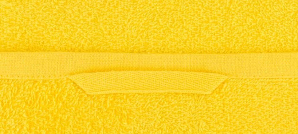 Салфетка махровая "анютины глазки"  40х40,жёлтый,3d вышивка,100% х/б SANTALINO (850-600-60)