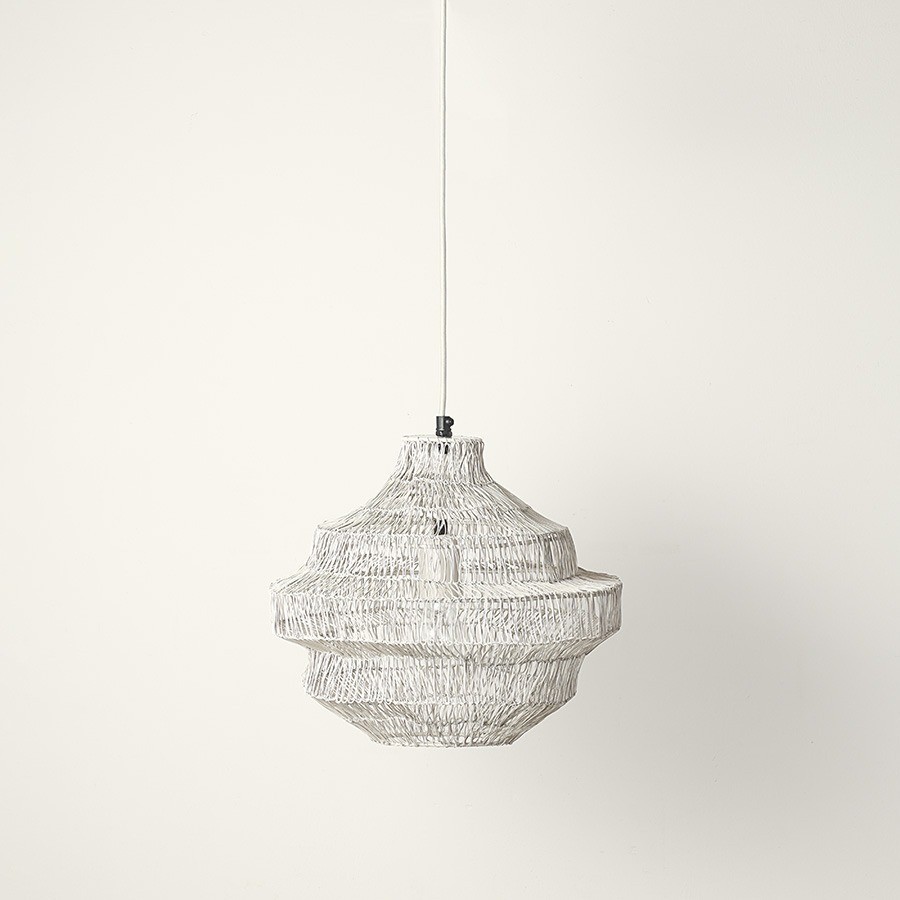 Светильник подвесной vinger, D34х35 см, бежевый (79226)