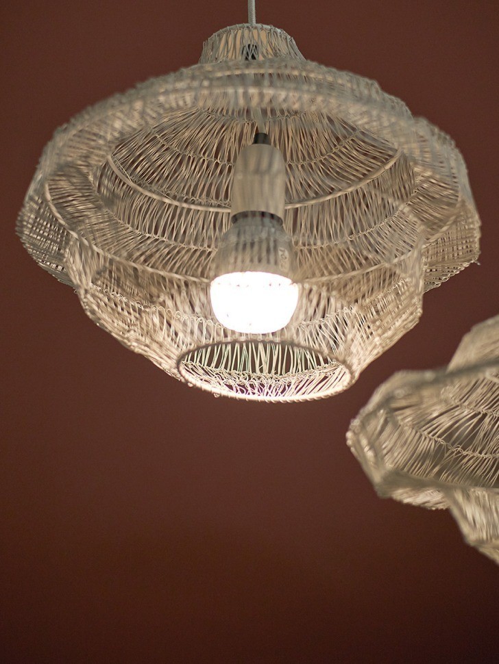 Светильник подвесной vinger, D34х35 см, бежевый (79226)