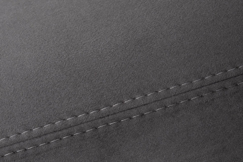 Диван трехместный Turin с мех т.серый велюр Colt1003 255*120**68см (TT-00016437)