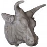 Голова быка 4058, металл, grey, ROOMERS FURNITURE