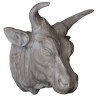 Голова быка 4058, металл, grey, ROOMERS FURNITURE