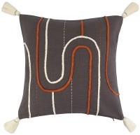 Чехол на подушку linear path из коллекции ethnic, 45х45 см (79798)