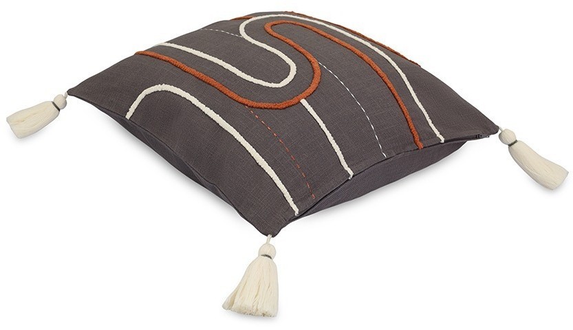 Чехол на подушку linear path из коллекции ethnic, 45х45 см (79798)